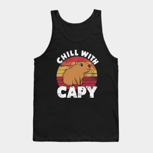 Chill with Capy Tank Top